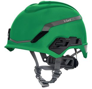 V-Gard H1 Non Vented Helmet Green