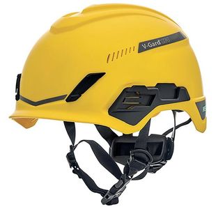 V-Gard H1 Tri-Vented Helmet Yellow