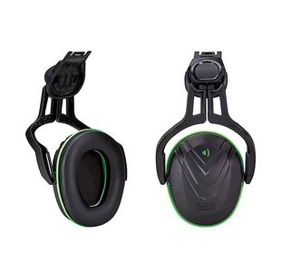 V-Gard Helmet Mount Ear Defender Grn