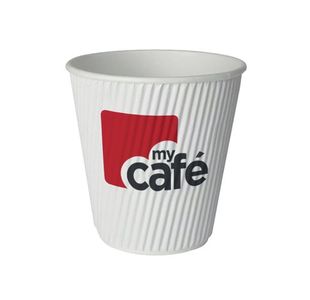 Mycafe 12Oz Ripplewall Hot Cup Pk500