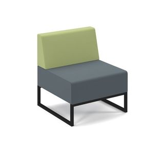 Nera modular single seat with back