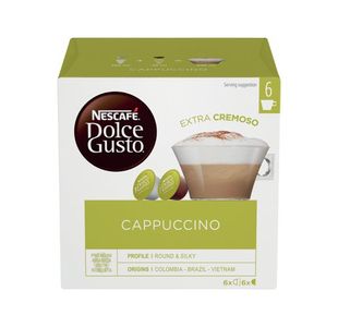 Nescafe DG Cappuccino Coff Caps Pk48