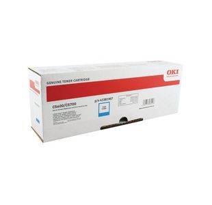 Oki C610 Toner Cartridge 6K Cyn 44315307