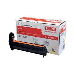 Oki C610 Image Drum 20K Yellow 44315105