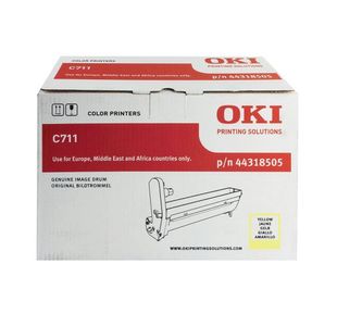 Oki C711 Image Drum 20K Yellow 44318505