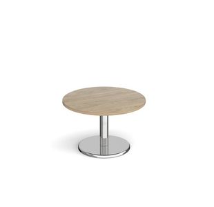 Pisa circular coffee table round base