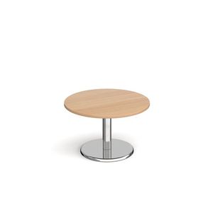 Pisa circular coffee table round base