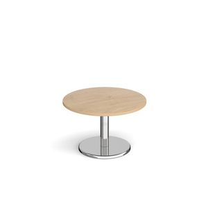 Pisa circular coffee table round base