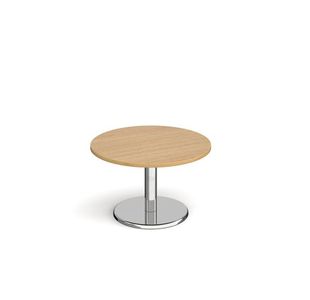 Pisa circular coffee table round base