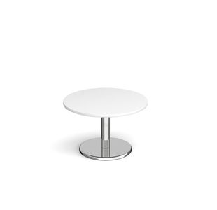 Pisa circular coffee table round base