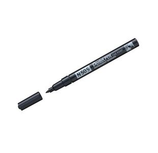 Pentel N50S Fine Perm Marker Black Pk12