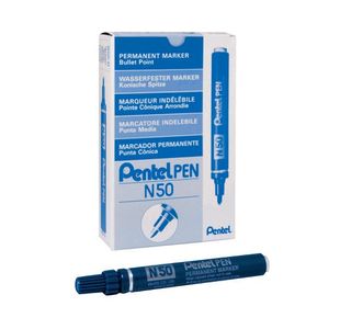 Marker Bullet Point Blue Pentel N50