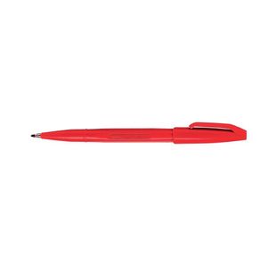 Signpen Fibretip Red Pentel S520