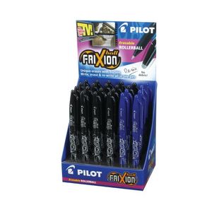 Pilot Frixion Erase Dsply24 Blk/Blu