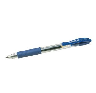 Pilot G205 Retract Gel Pen Blue Pk12