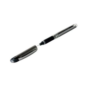 Pilot V5 Grip Liq Ink RBall Blk Pk12