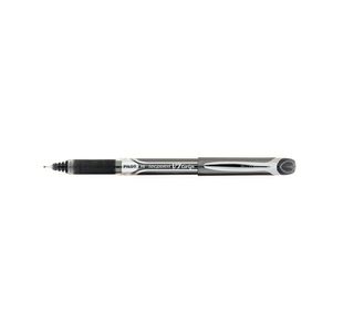 Pilot V7 Grip Liq Ink RBall Blk Pk12