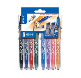 Pilot Set2Go FriXion Rball Astd Pk8