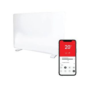 Igenix 2000W Glass Panel Heater Wht