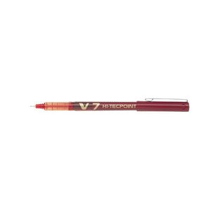 Pilot V7 Rollerball Liq Ink Red Pk12