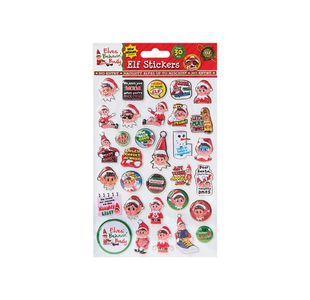 Elf Stickers Pk6