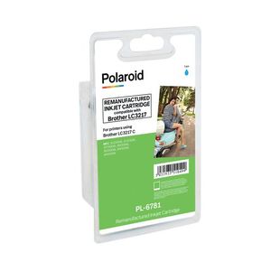 Polaroid HP LC3217 Ink Cart Cyan