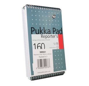 Pukka Reporters S/Hand Notebook 80G 160P