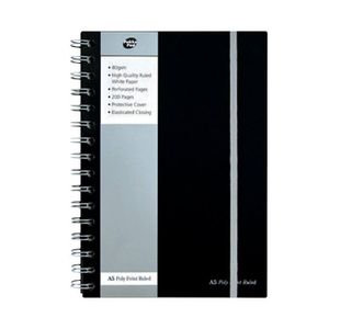 Pukka A5 Poly Jotta Nbook Blk Sbjpolya5