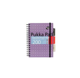 Pukkapad A5 Exe Metallic Project Bk Pk3