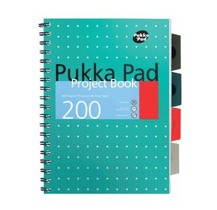 Pukka Met Project Book A4 Plus Pk3