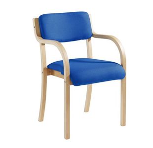 Prague wooden frame conference chair