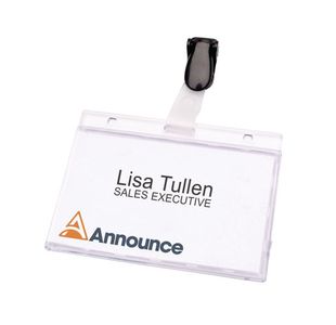 Security Pass Holder 60X90Mm Pack25