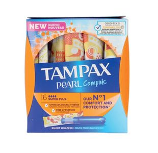 Tampax Compak Pearl Sup+ Tmp Bx16 P4