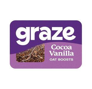 Graze Cocoa Flapjack Punnet Pk9