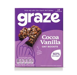 Graze Cocoa Vanil Oat Boosts 30g Pk4