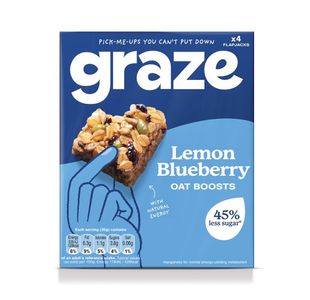 Graze Lem Bluebry Oat Boosts 30g Pk4