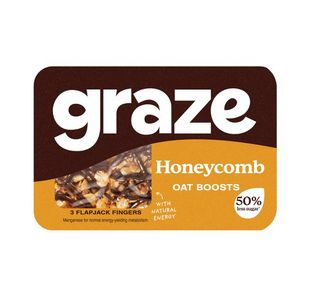 Graze Honeycomb Flapjack 50g Pk9