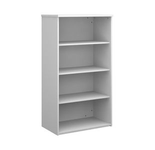 Universal bookcase with shelves