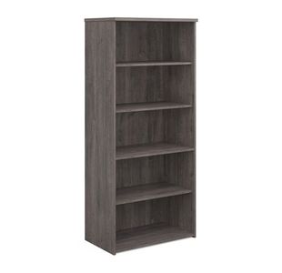 Universal bookcase with shelves