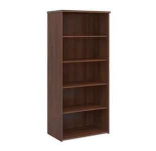 Universal bookcase with shelves