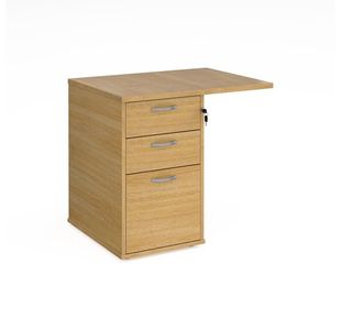 Desk extension pedestal