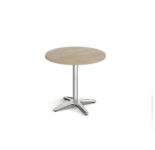 Roma circular dining table 4 leg base