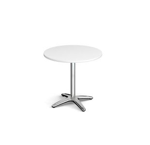 Roma circular dining table 4 leg base