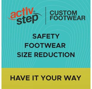 Footwear Size Reduction Single Shoe