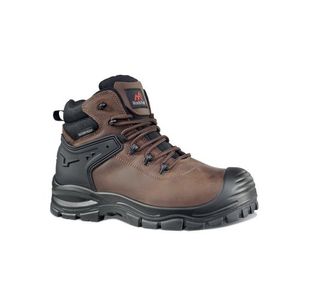 Herd Wpf Safety Boot Sz 6 Brown