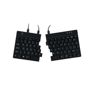 R-GO Split Ergonomic Keyboard Black