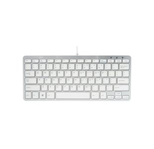 R-GO Compact Ergo Wired Keyboard Wit