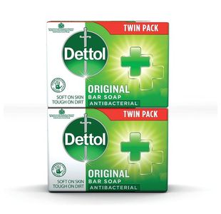 Dettol Antibac Org Barsoap Twinpk P6