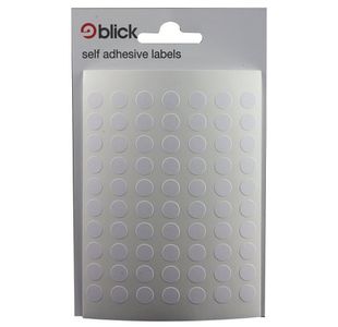 Blick Label 8Mm White Bag 000853