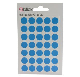 Blick Label 13Mm Blue Bags 003953